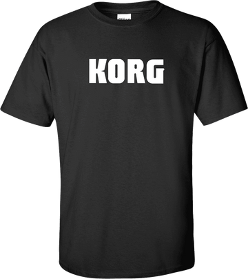 "XL" T-Shirt Korg Tee Shirts Noir Korg