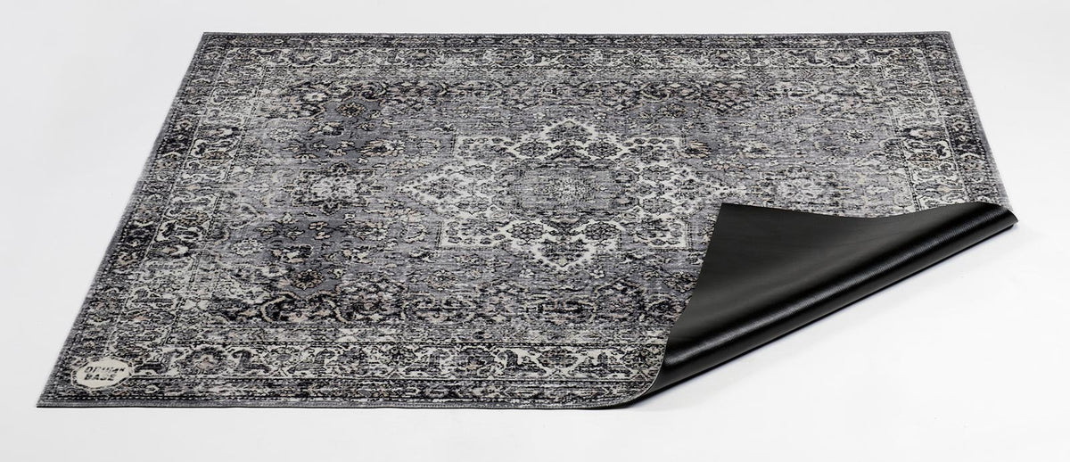 Tapis Vintage Persian 1.85 X 1.60M Antidérapant - Grey