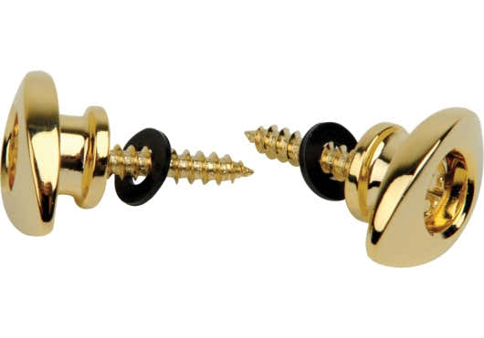 Elliptical End Pins Gold