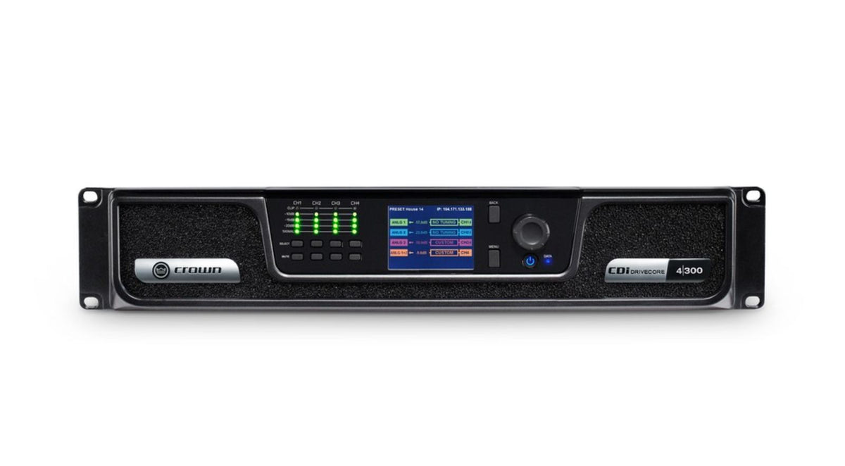Cdi 4|300 Amplificateur 4 X 300W SS 4ohm
