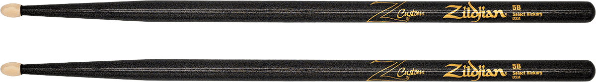 Baguettes Z-Custom 5B Black Chroma
