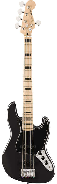 Jazz Bass Affinity Active Mn Black Metallic