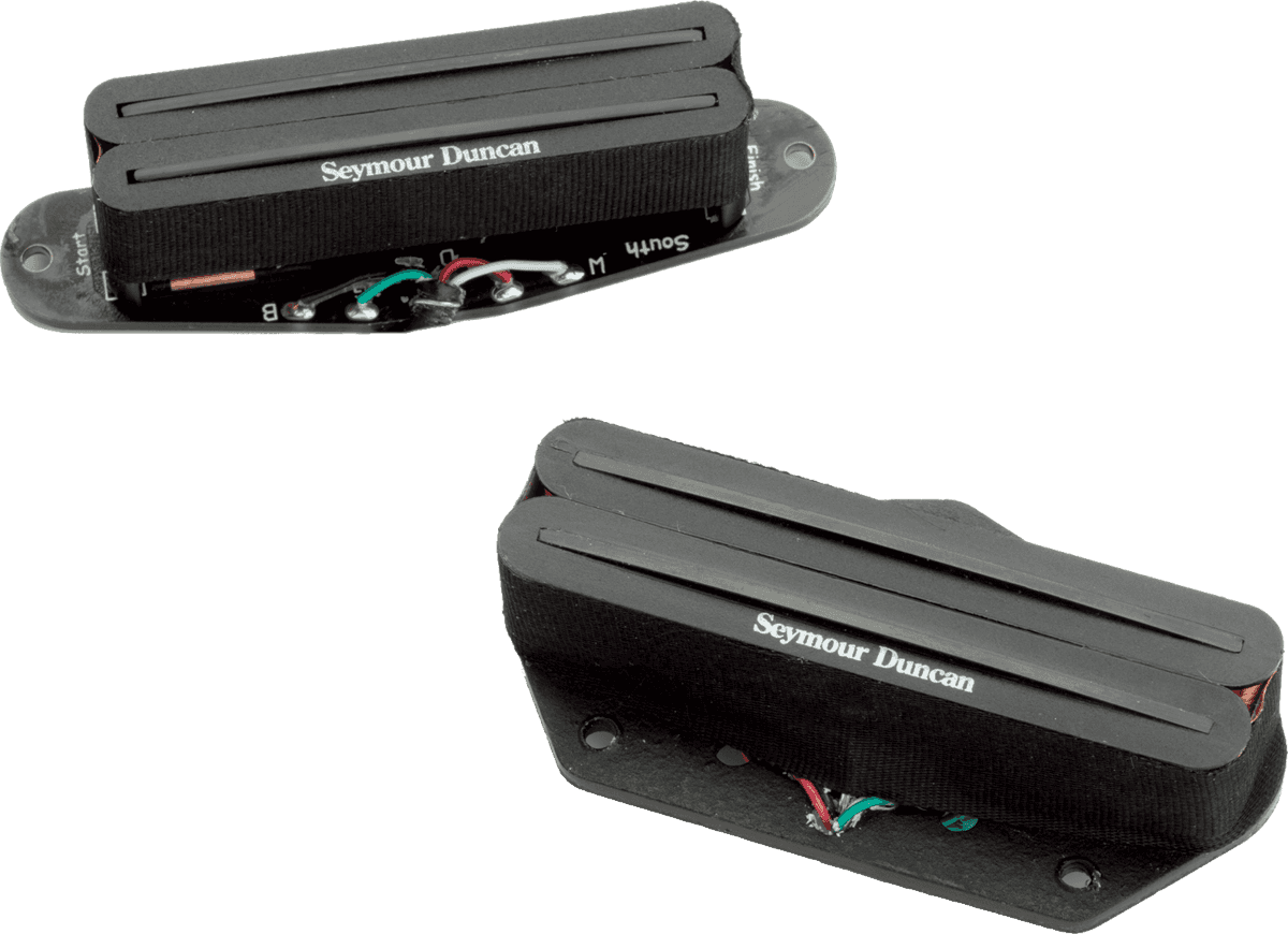 STHR-1S - Kit Hot Rails Tele Noir