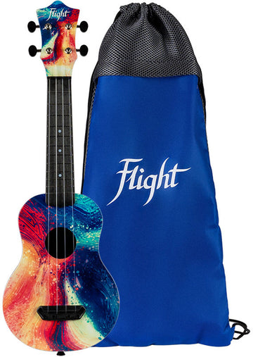 Ultra Travel Soprano Ukulele - Swirl