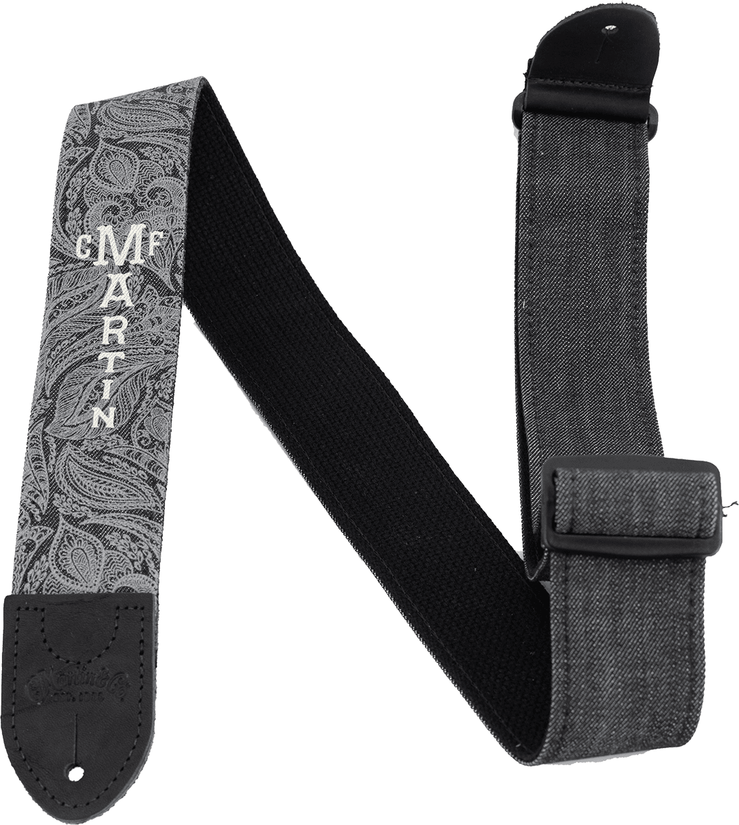Denim Paisley Noir