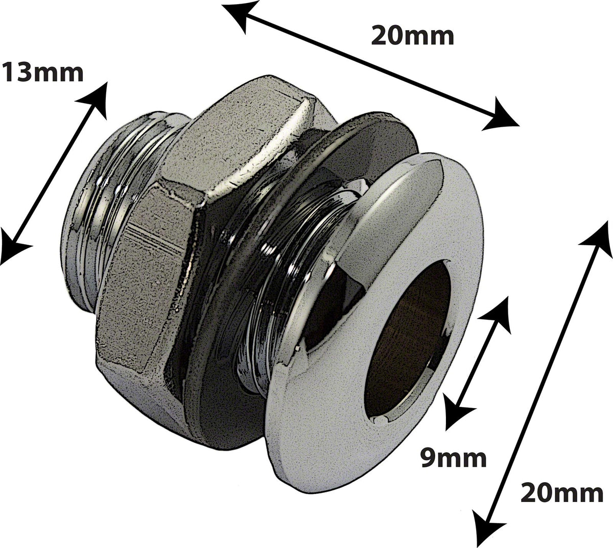 AVH2 - Event De Décompression Die Cast 20mm