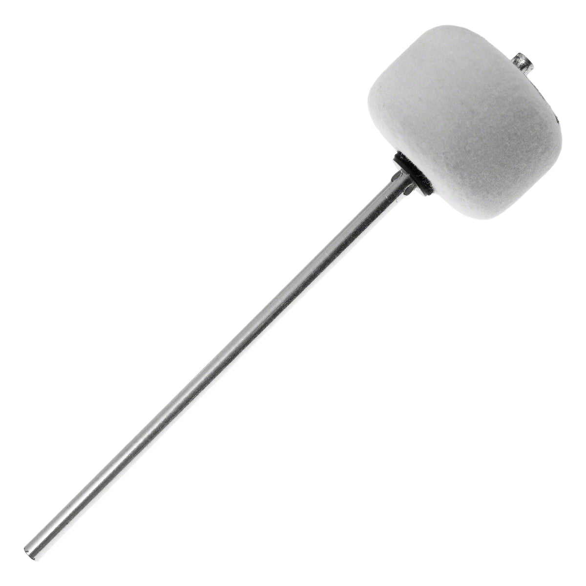 Danmar 306 - Batte Pédale GC - Feutre Blanc - Tige Chrome