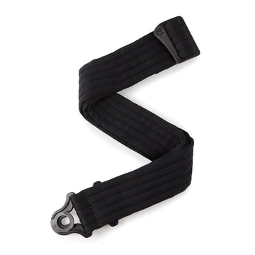 Sangle Auto Lock pour Guitare Motif Black Padded
