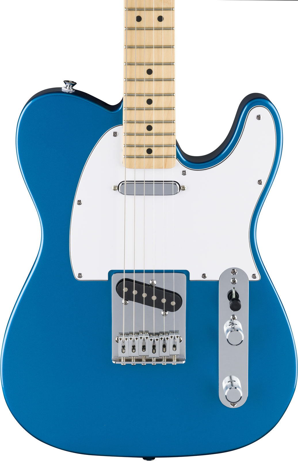 Standard Telecaster MN White Pickguard Aqua Marine Metallic