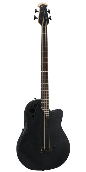 Basse Électro-Acoustique Elite Tx Mid Cutaway Black Textured B778TX-5-G