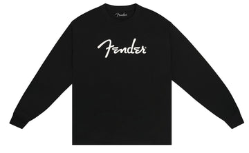 "M" Spaghetti Logo LONG-sleeve T-shirt Black