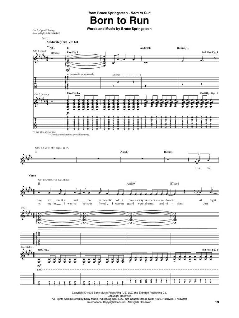 Bruce Springsteen - Guitar Collection