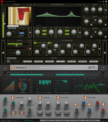 SSL Vocalstrip 2 And Harrison Fastrack Bundle