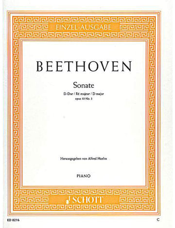 Beethoven - Sonata In D Major Op. 10/3 - Piano