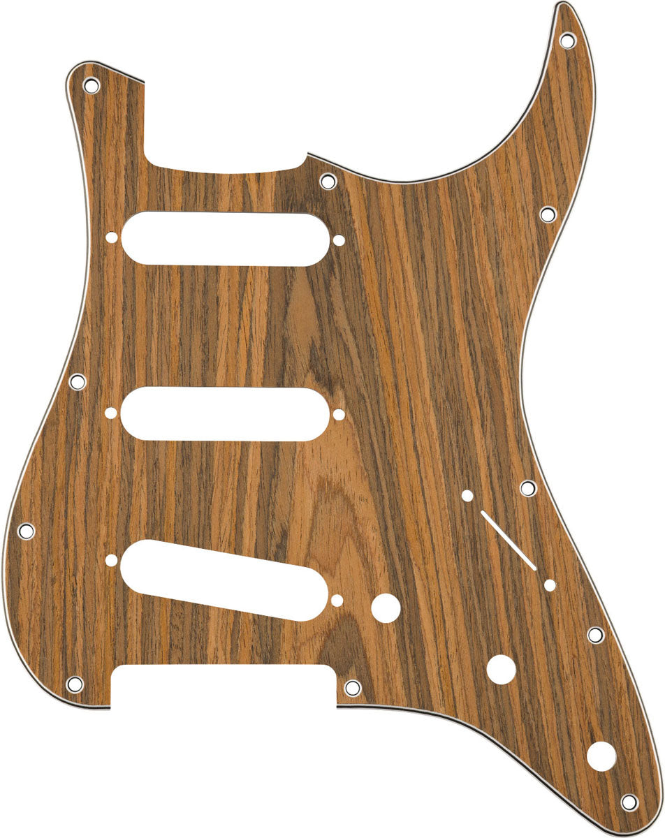 Fender Strat S/S/S Pickguard, Rosewood