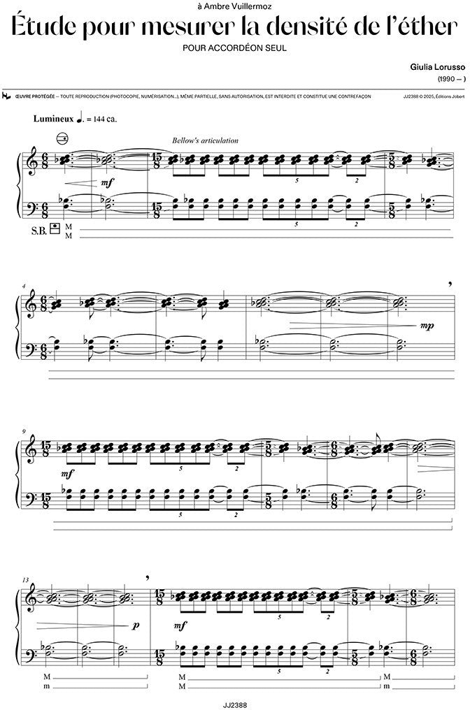 G. Lorusso - Étude pour mesurer la densité de l'éther