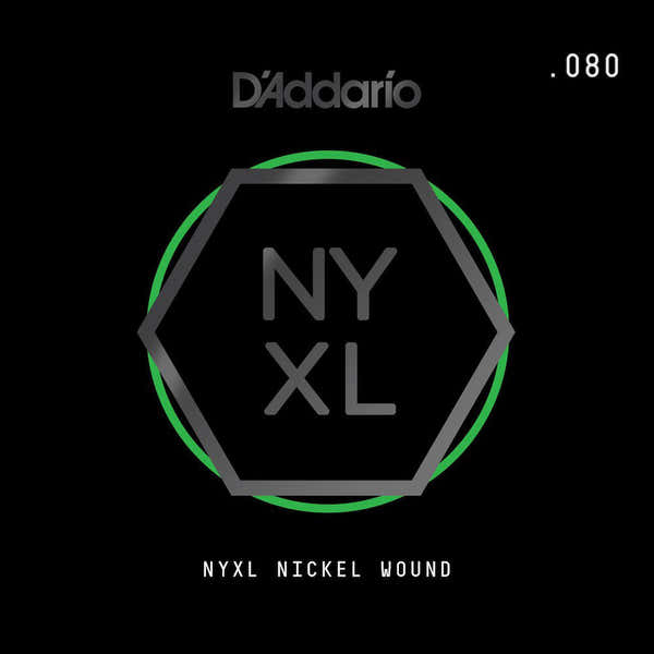 D'ADDARIO NYNW080 Corde Nickel Wound Tirant 80