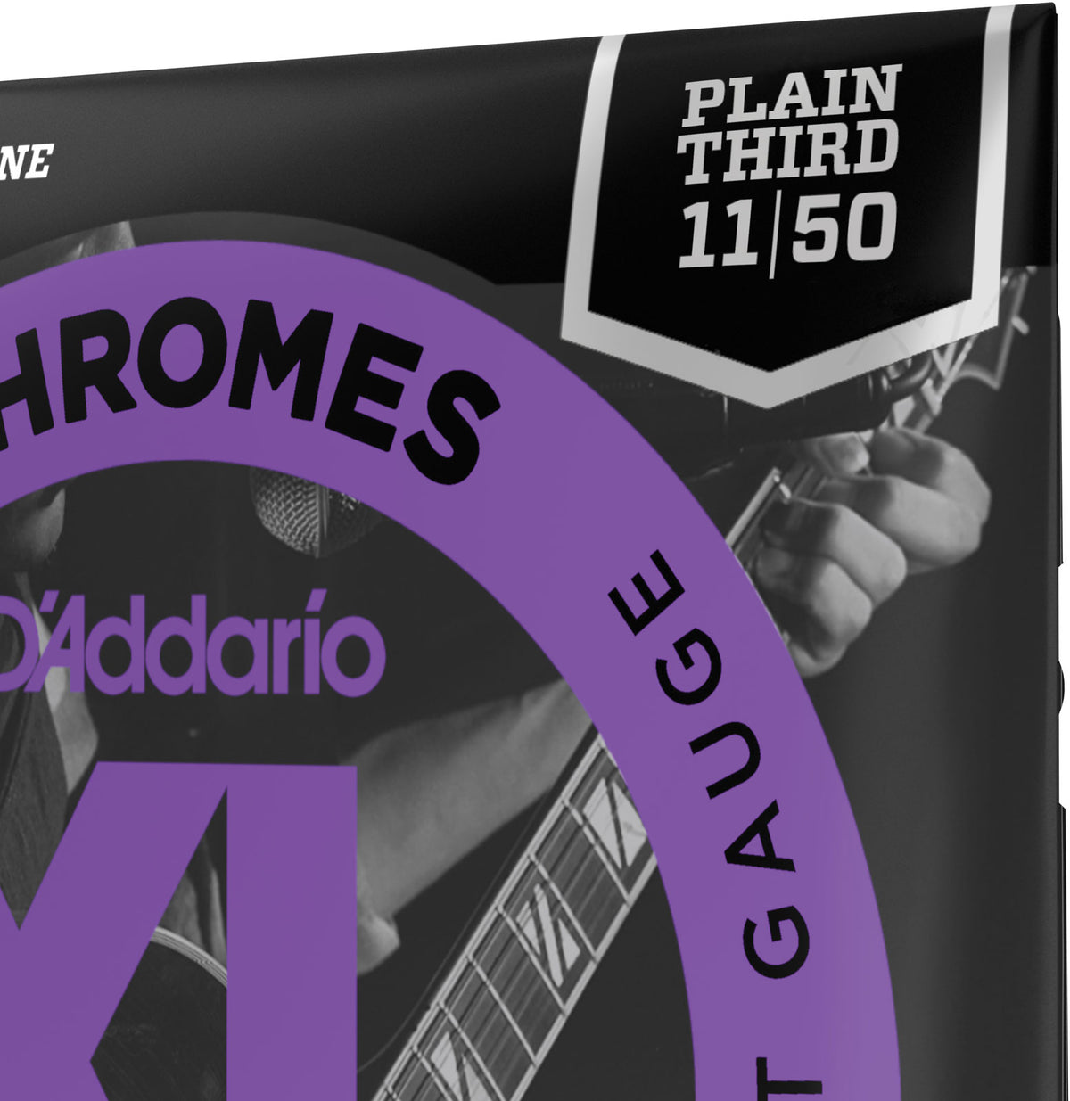 11-50 Jazz Light, Plain Third, XL Chromes