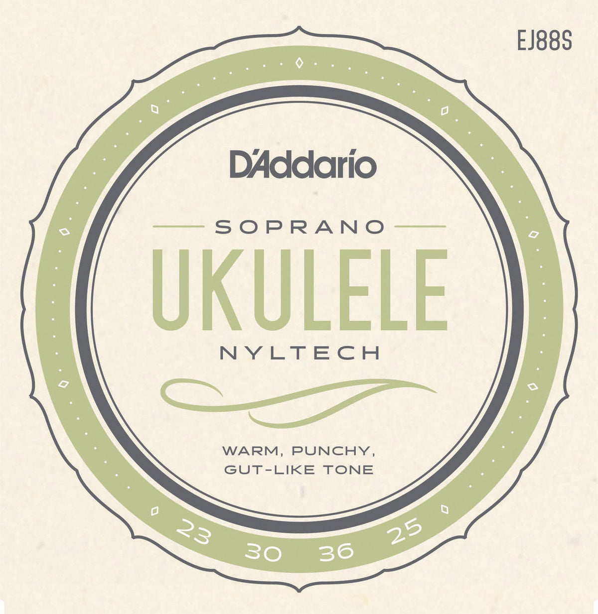 EJ88s Nyltech Ukulélé Strings Soprano