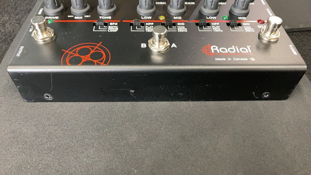 Préampli Preamp 2 Basses 2 Canaux + Od - Stock B