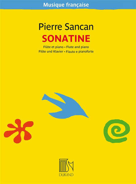 Sancan P. - Sonatine - Flute et Piano