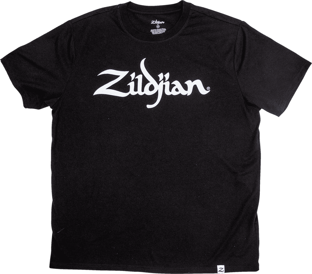 "S" Tshirt Hommes Zildjian Noir