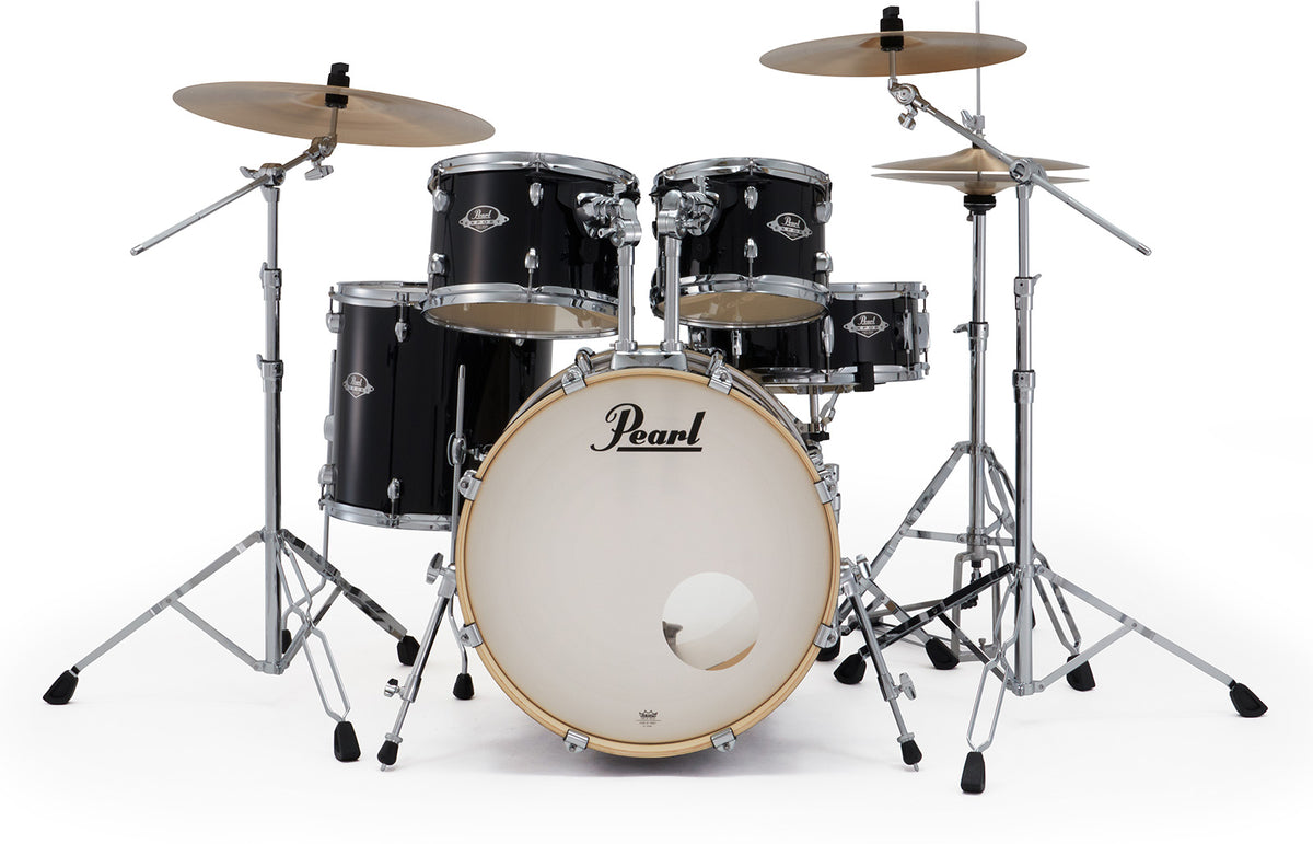Pearl EXPORT Fusion 20" + HWP-834 + Pack PX 14/16/20 Jet Black