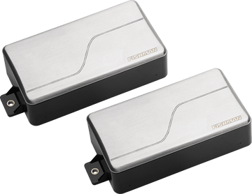 Set micros Actifs - Inox brossé - 6 cordes