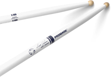 TXDC17W-WHITE - American Hickory Scott Johnson Marching Drumsticks