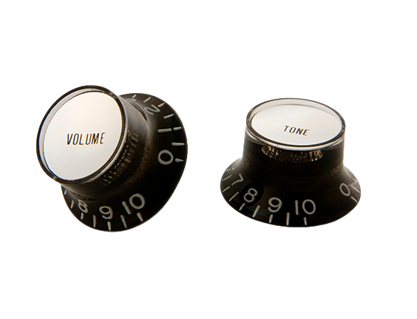 PRMK-010 Boutons SG Noirs Avec Inserts Métals 4 Pack