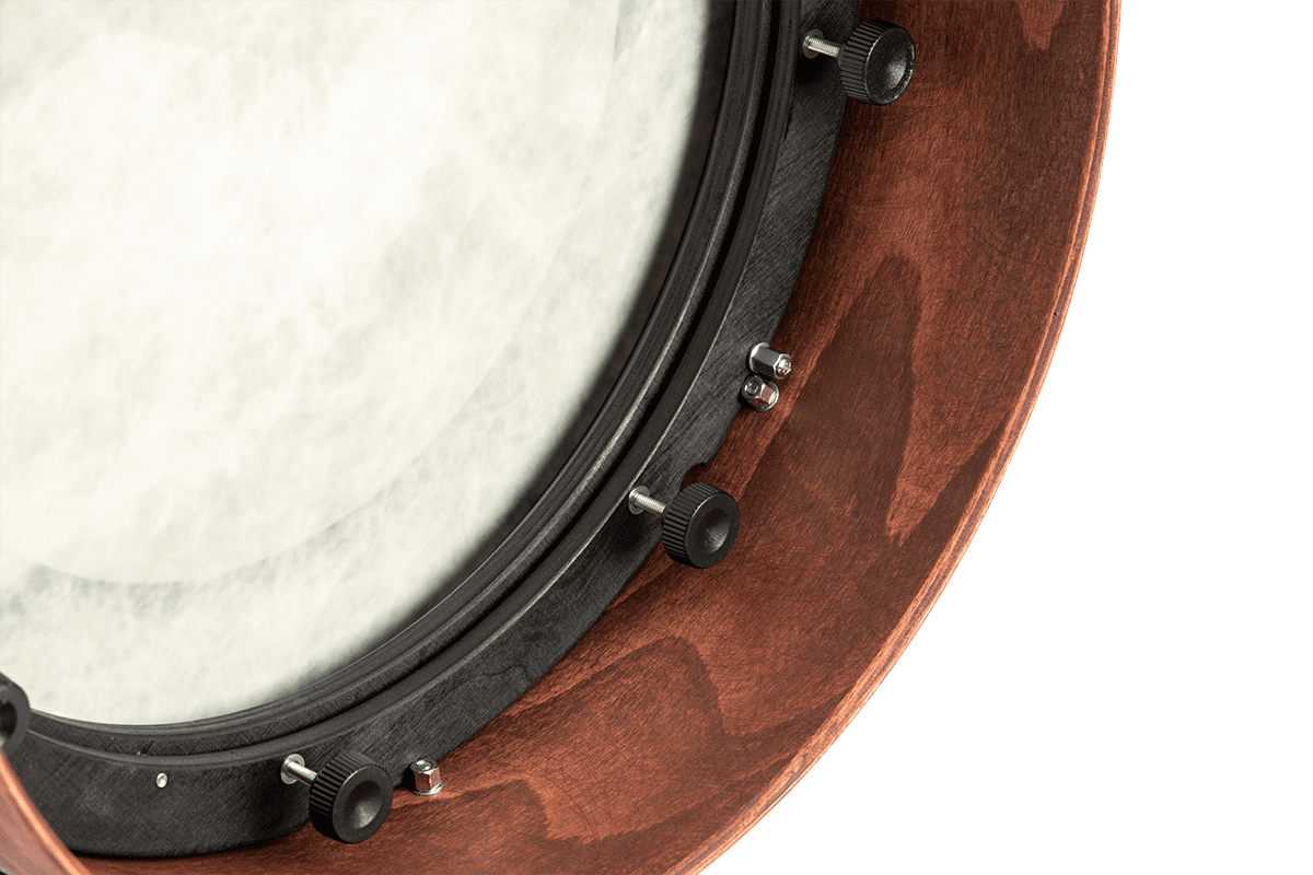 Bodhran Neotrad Red Brown 14 Mylarhead