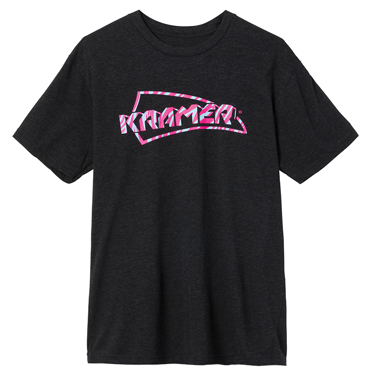 "L" Kramer Tiger Stripe Tee Black Heather