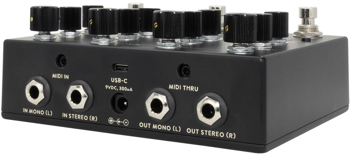 Qi Etherealizer Black - Reverb Delay Chorus Granular Effect
