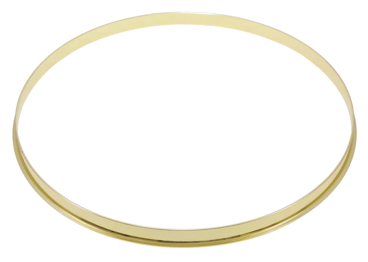 Cercle Acier 14" Doré 2.3mm Simple Flange