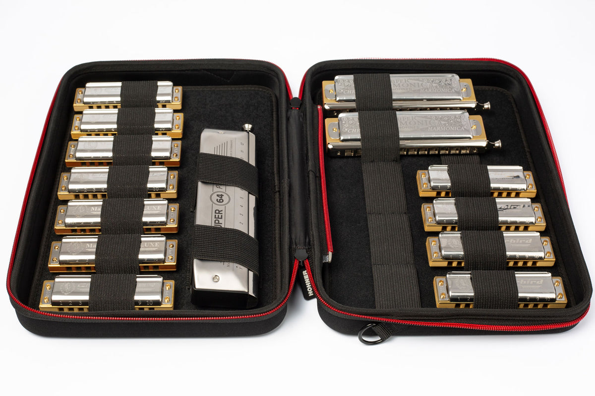 Flexcase L Pour 18 Harmonicas (non Inclus)