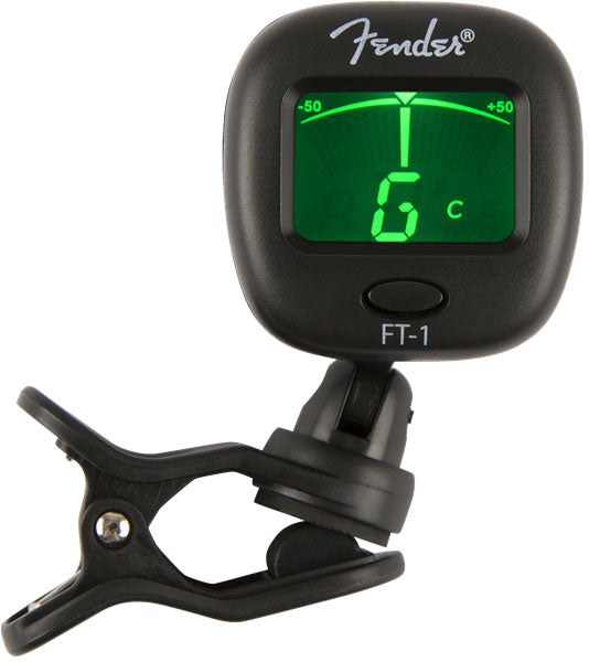 Fender FT-1 Pro Clip-on Tuner, Black