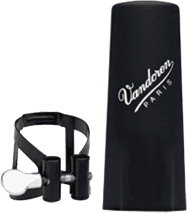 Vandoren Ligature M/o Noire - Clar Sib + Couvre-bec Plastique