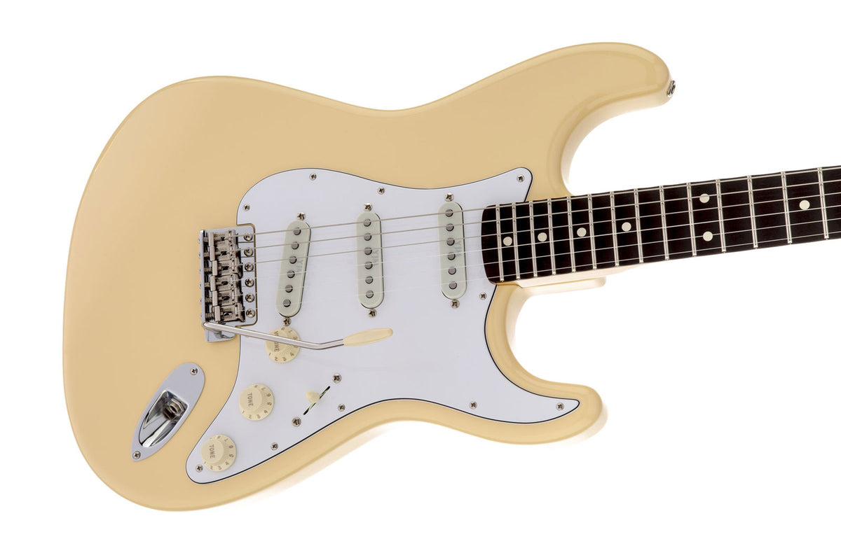Yngwie Malmsteen Stratocaster, Scalloped Rw, Vintage White