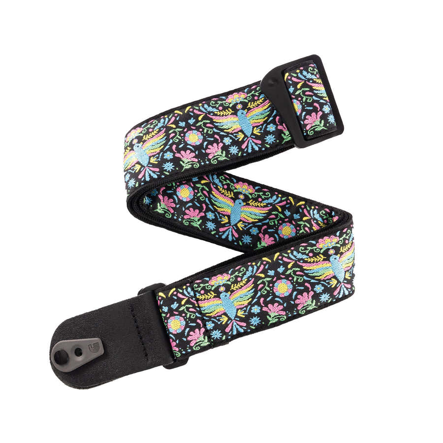 Pad Lock Woven Guitar Strap Phoenix Dream
