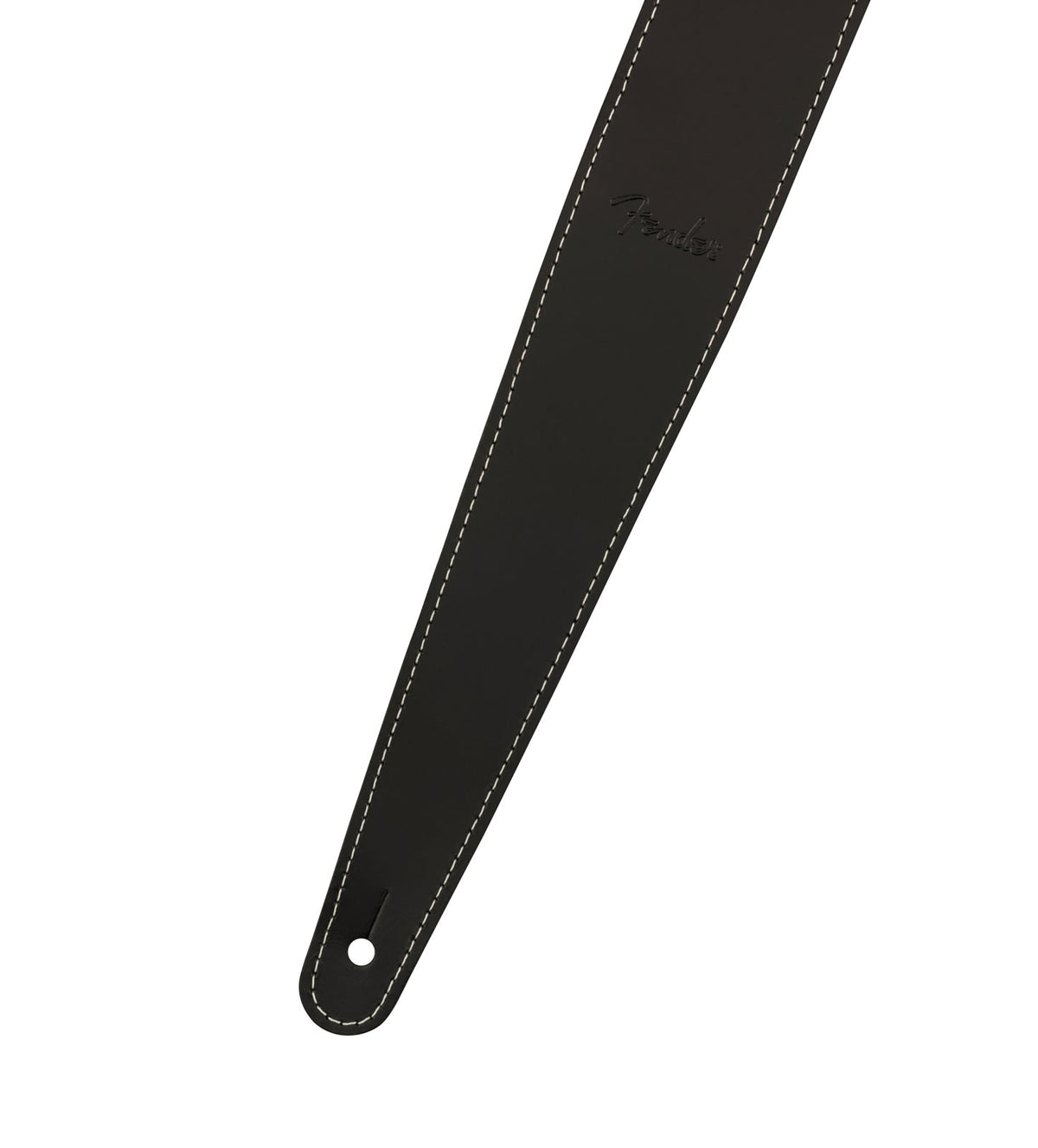 2" Essentials Leather Strap Black