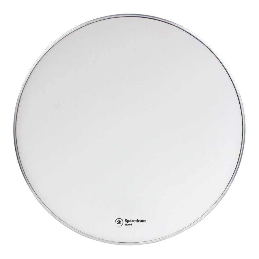 M3W13 Peau 13" Mute 3 Plis Mesh Silencieuse Blanc