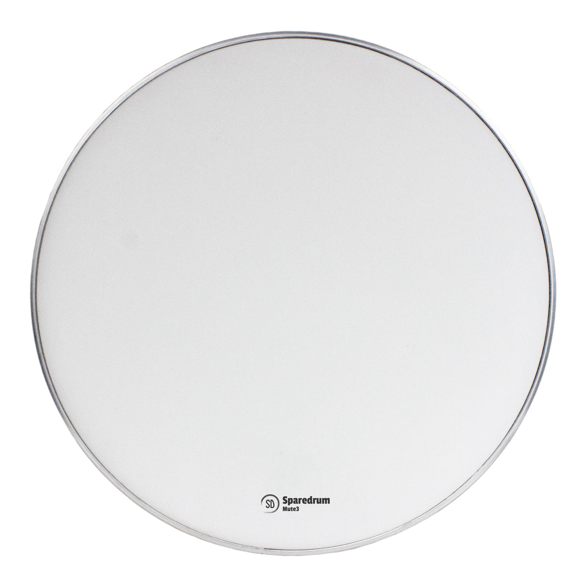 Sparedrum M3W13 Peau 13" Mute 3 Plis Mesh Silencieuse Blanc