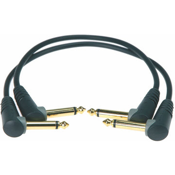 Patchcord 0,6M 2Pie. Jack 2P.90/Jack 2P.90 Or