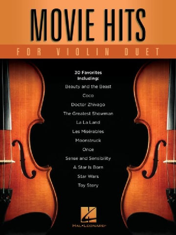 Movie Hits For Violin Duet - 2 Violons