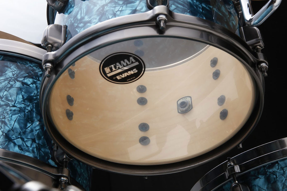 Starclassic Maple Stage 22 Smoked Black Nickel / Turquoise Pearl
