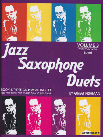 Fishman G. - Jazz Saxophone Duets V.3 + 3 CD 'S