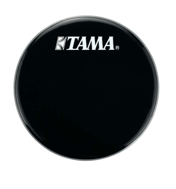 BK22BMWS - Peau De Resonnance Noire 22" Logo Tama