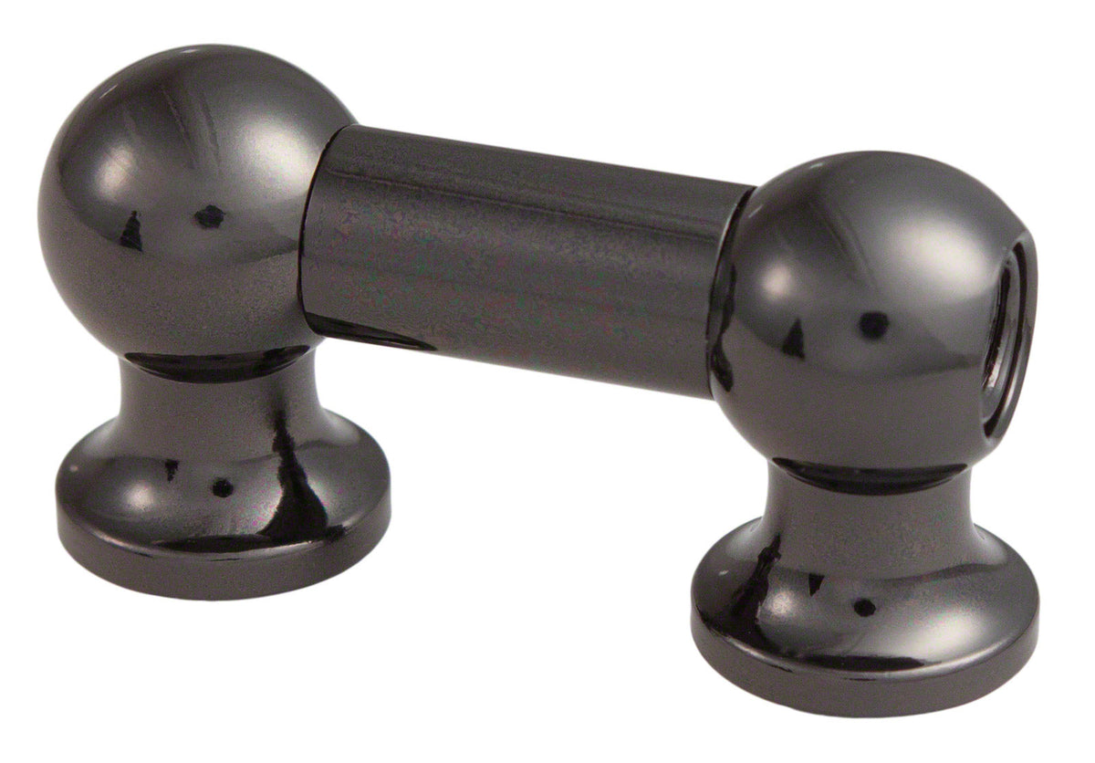 TL12S25-Bk Coquille Tube 25mm Noir Mono Tirant (X1)