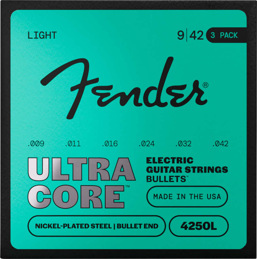 Ultracore Nickel Plated Steel, Bullet End, 4250L 09-42, (6) 3-Pack