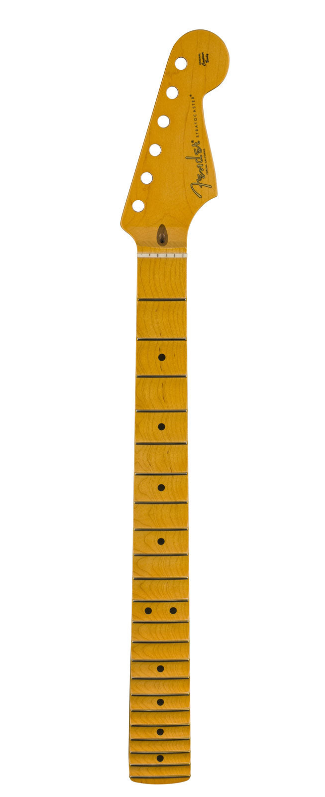 American Professional II Scalloped Strat Neck 22 Narrow Tall Frets 9.5" Radius Maple